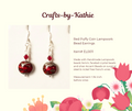 Lampwork bead Earrings