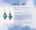Lampwork bead Earrings