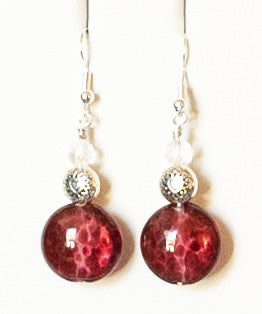 Lampwork bead Earrings