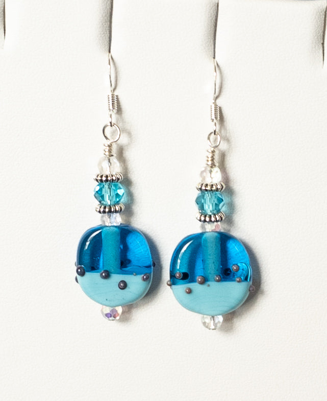 Lampwork bead Earrings