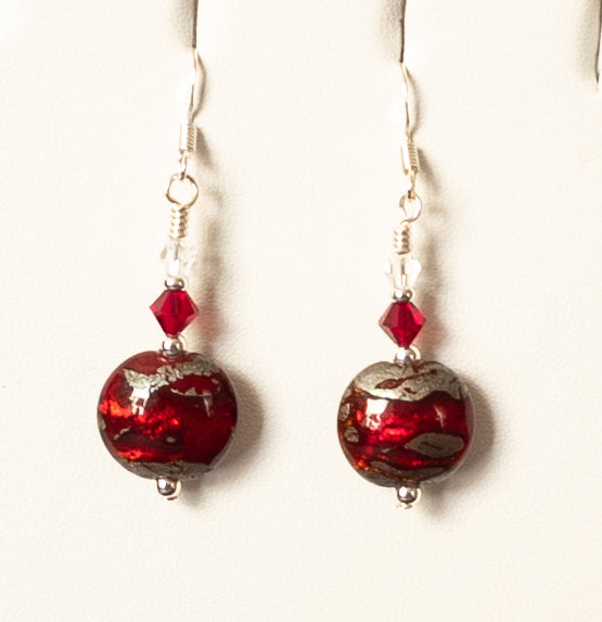Lampwork bead Earrings