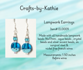 Lampwork bead Earrings