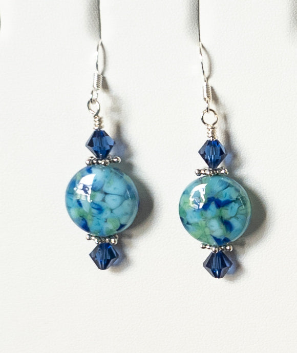 Lampwork bead Earrings